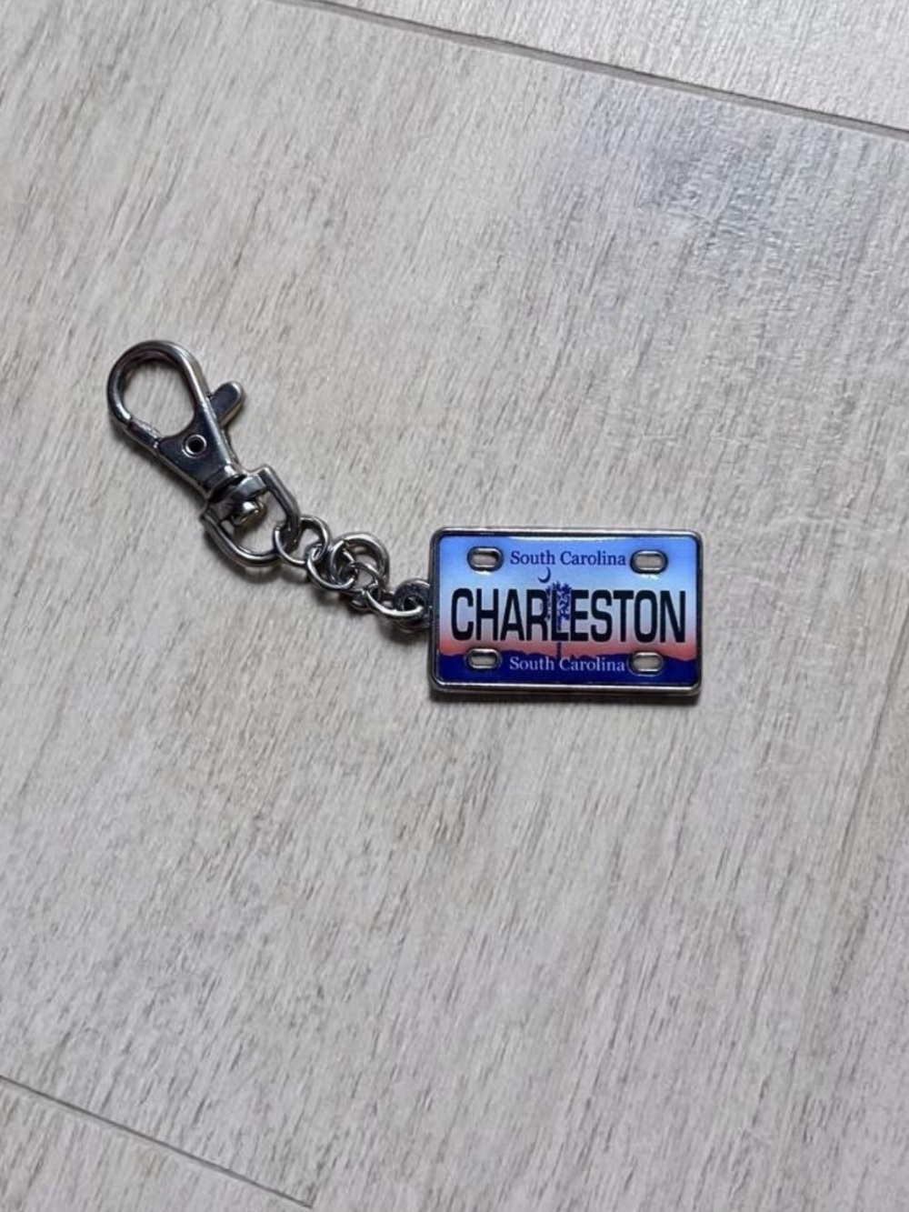 Charleston South Carolina Keychain